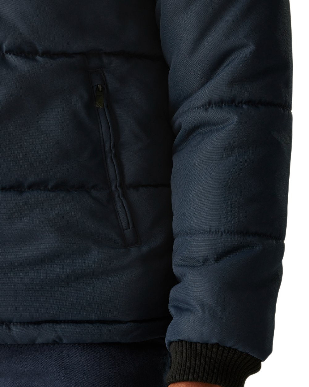 Navy coloured Regatta Professional Mens Northdale Insulated Jacket on white background
