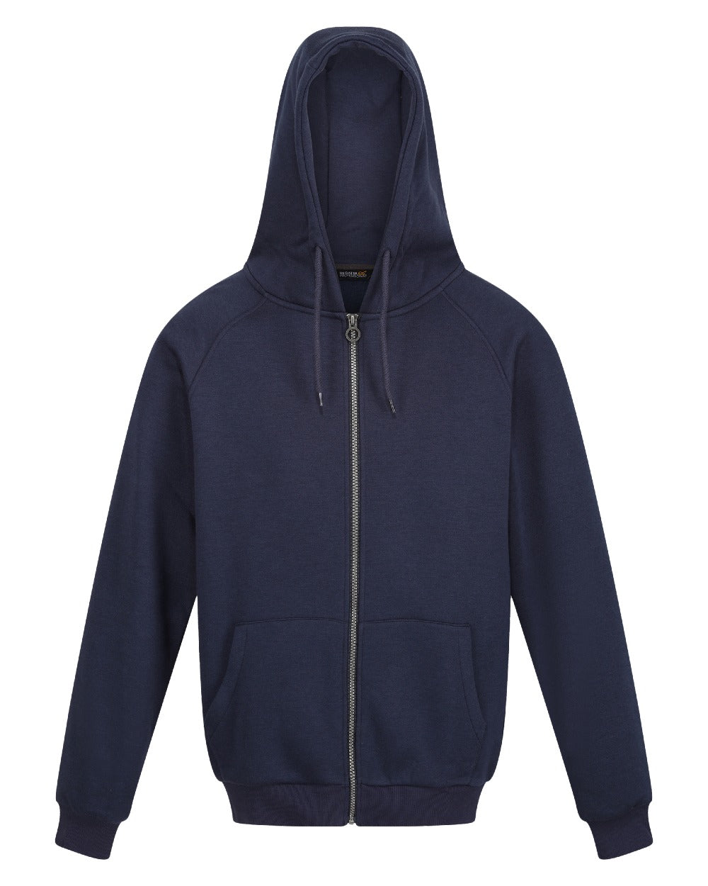 Navy coloured Regatta Professional Mens Pro FZ Hoodie on white background