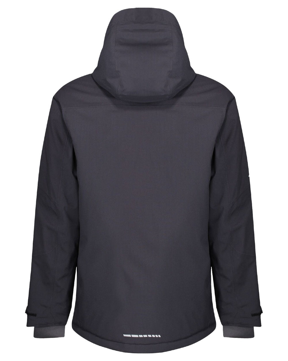 Grey Black coloured Regatta Professional Mens X-Pro Marauder III Waterproof Insulated Jacket on white background