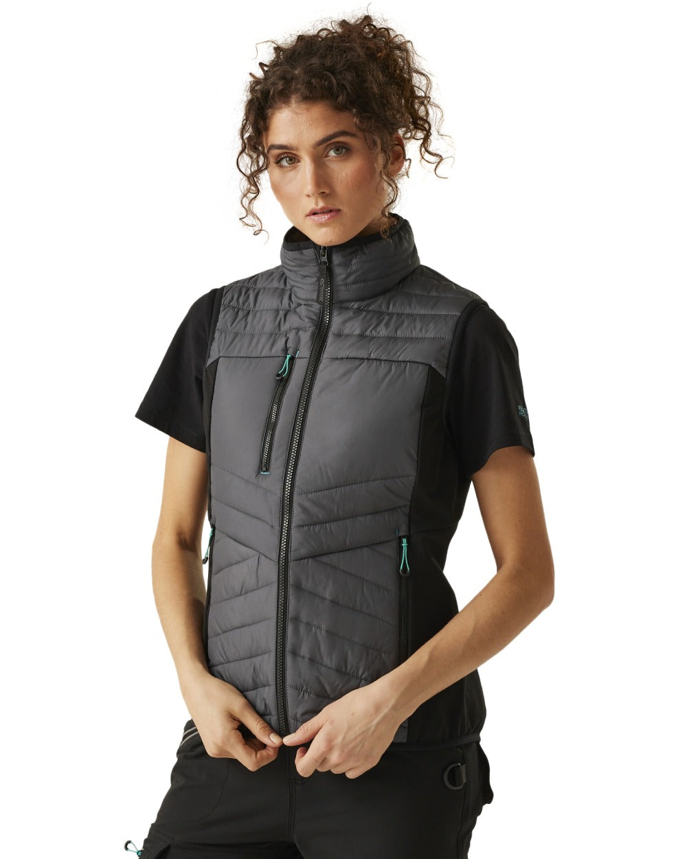 Seal Grey Black coloured Regatta Women&