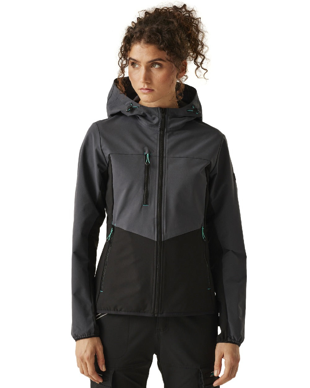 Seal Grey Black coloured Regatta Women&