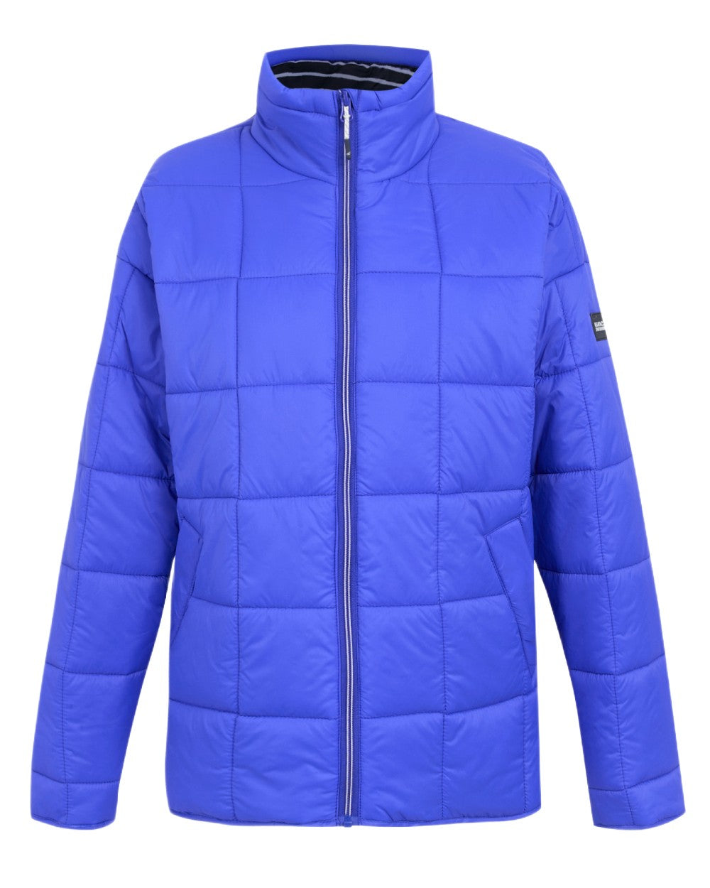 Brightest Blue Coloured Regatta Womens Courcelle II Quilted Jacket on white background