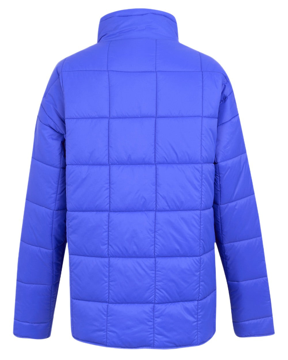 Brightest Blue Coloured Regatta Womens Courcelle II Quilted Jacket on white background