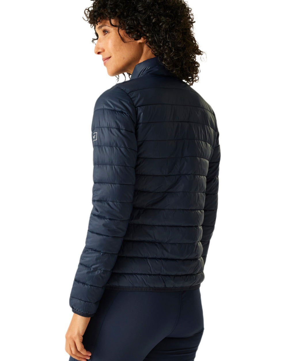 Navy Coloured Regatta Womens Hillpack II Insulated Jacket on white background