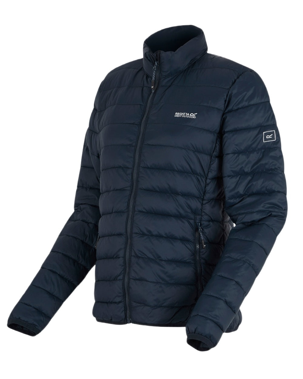 Navy Coloured Regatta Womens Hillpack II Insulated Jacket on white background