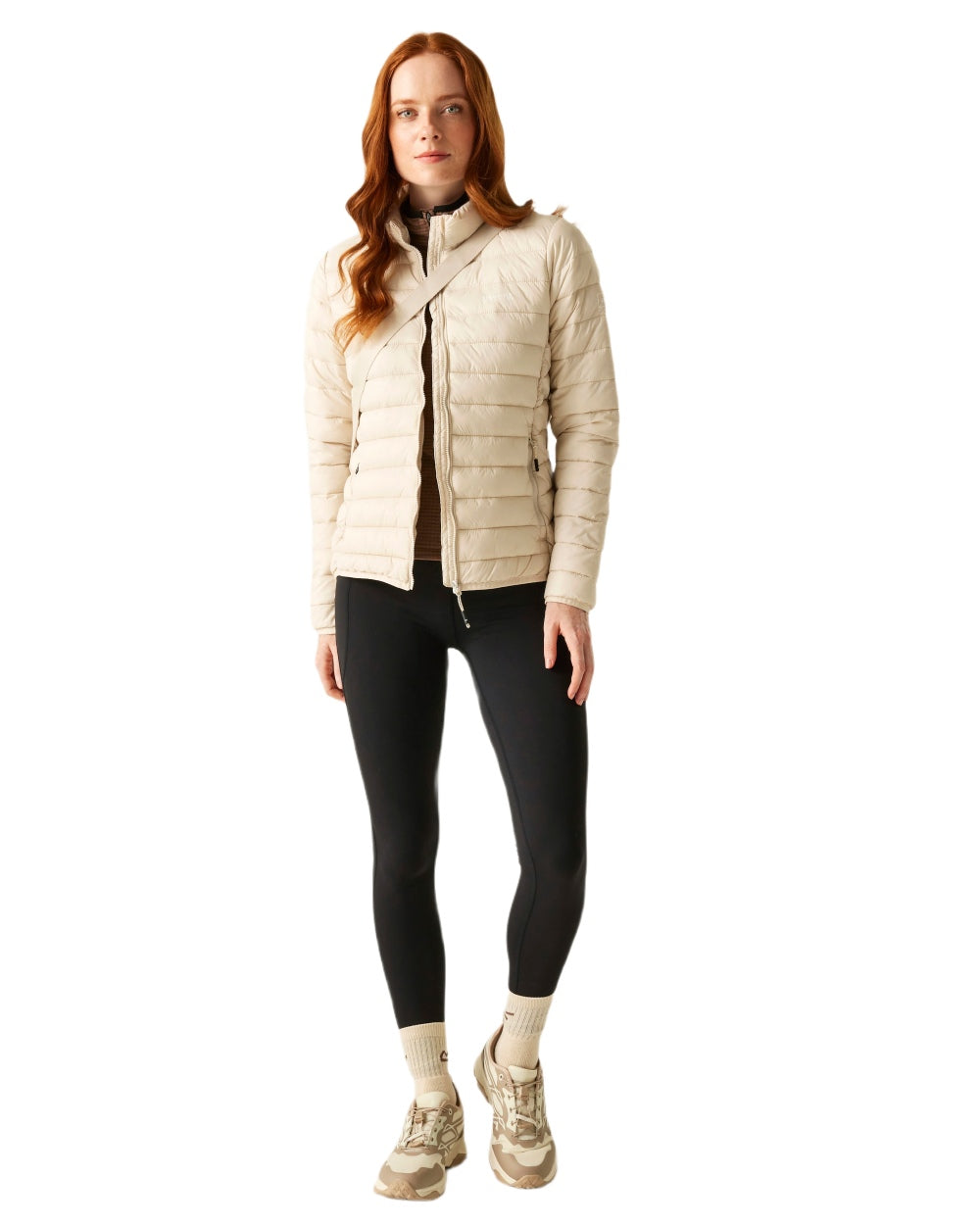 Perfectly Pale Coloured Regatta Womens Hillpack II Insulated Jacket on white background