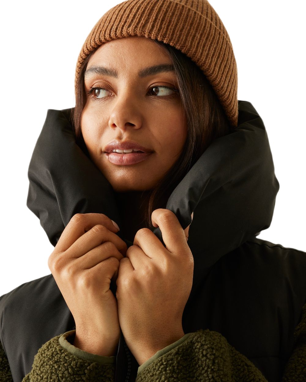 Black Coloured Regatta Womens Kelse Gilet on white background