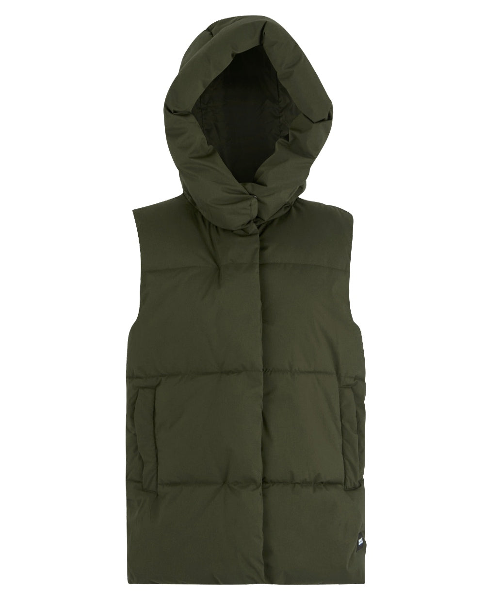 Dark Khaki Coloured Regatta Womens Kelse Gilet on white background