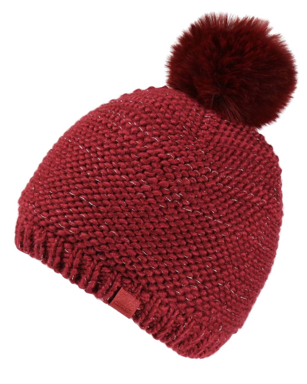 Cabernet Coloured Regatta Womens Lorelai Hat V on white background