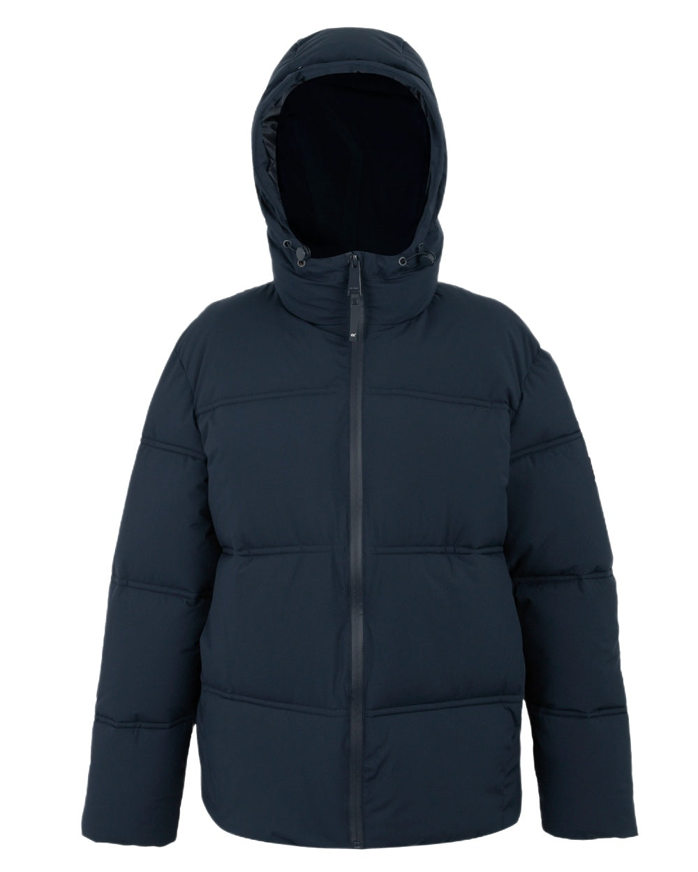 Navy Coloured Regatta Womens Roxienne Padded Jacket on white background