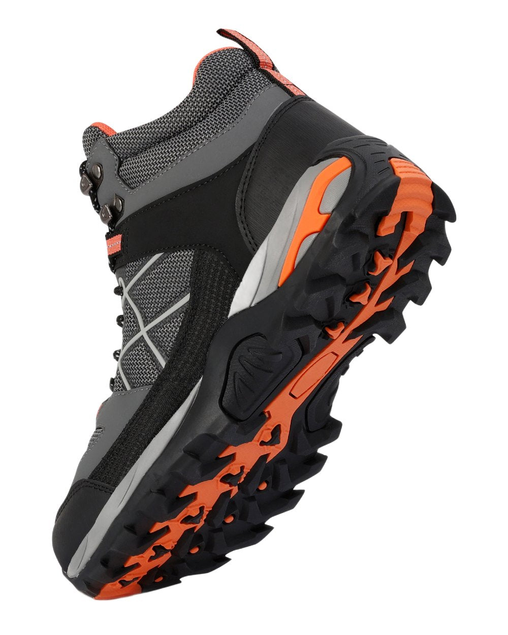 Grey Coloured Regatta Womens Samaris III Walking Boots on white background