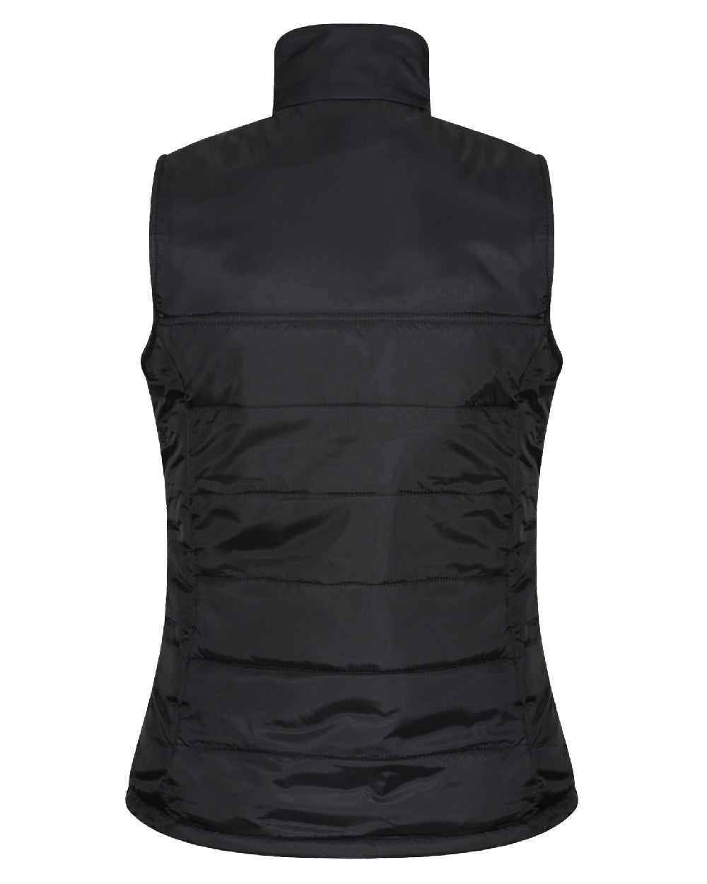 Black coloured Regatta Womens Stage II Insulated Bodywarmer on white background