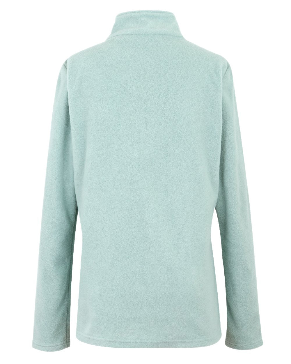 Green Haze Coloured Regatta Womens Sweethart Lightweight Half-Zip Fleece on white background