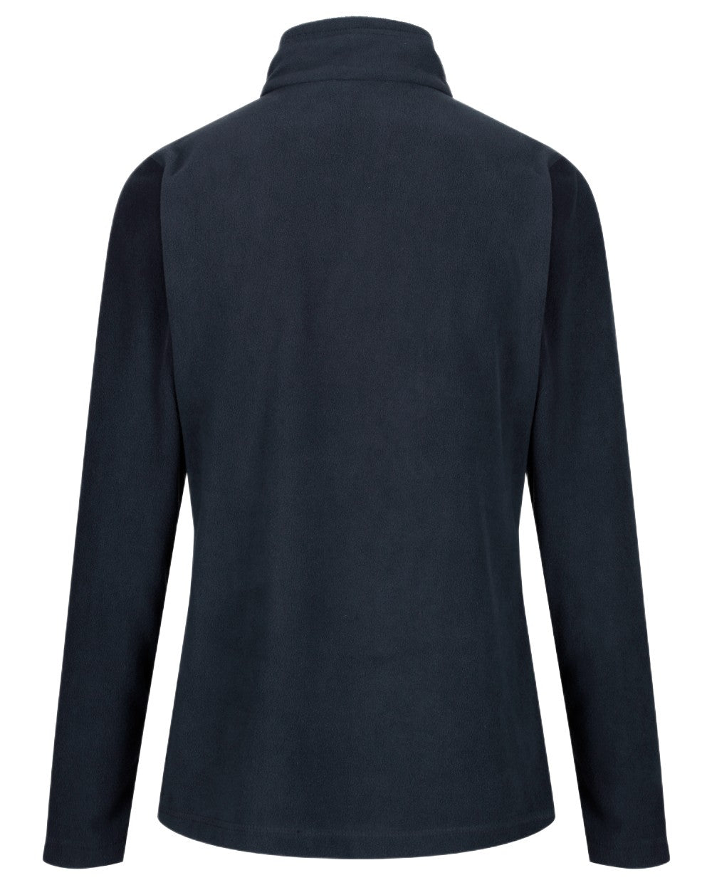 Navy Coloured Regatta Womens Sweethart Lightweight Half-Zip Fleece on white background