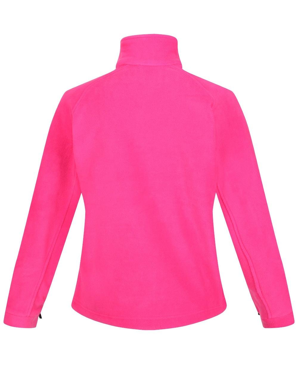 Hot Pink coloured Regatta Womens Thor III Fleece on white background