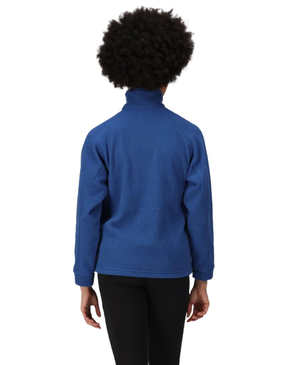 Royal Blue coloured Regatta Womens Thor III Fleece on white background