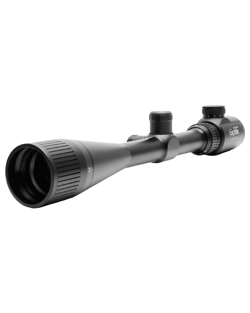 Style 4-16x40 AOE Richter Optik Exact Scope on white background