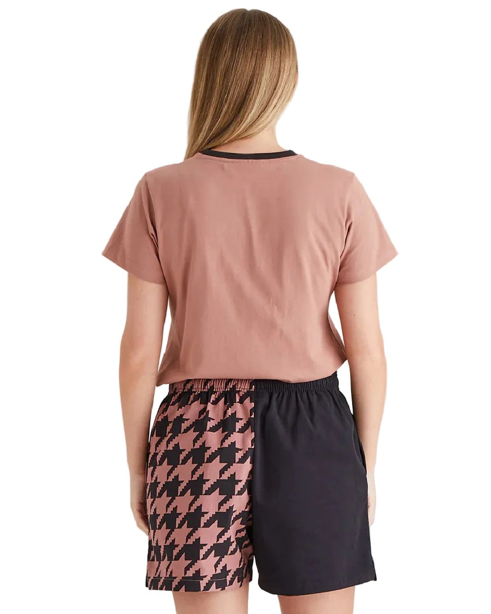 Black Print Coloured Ridgeline Backslider Shorts on white background