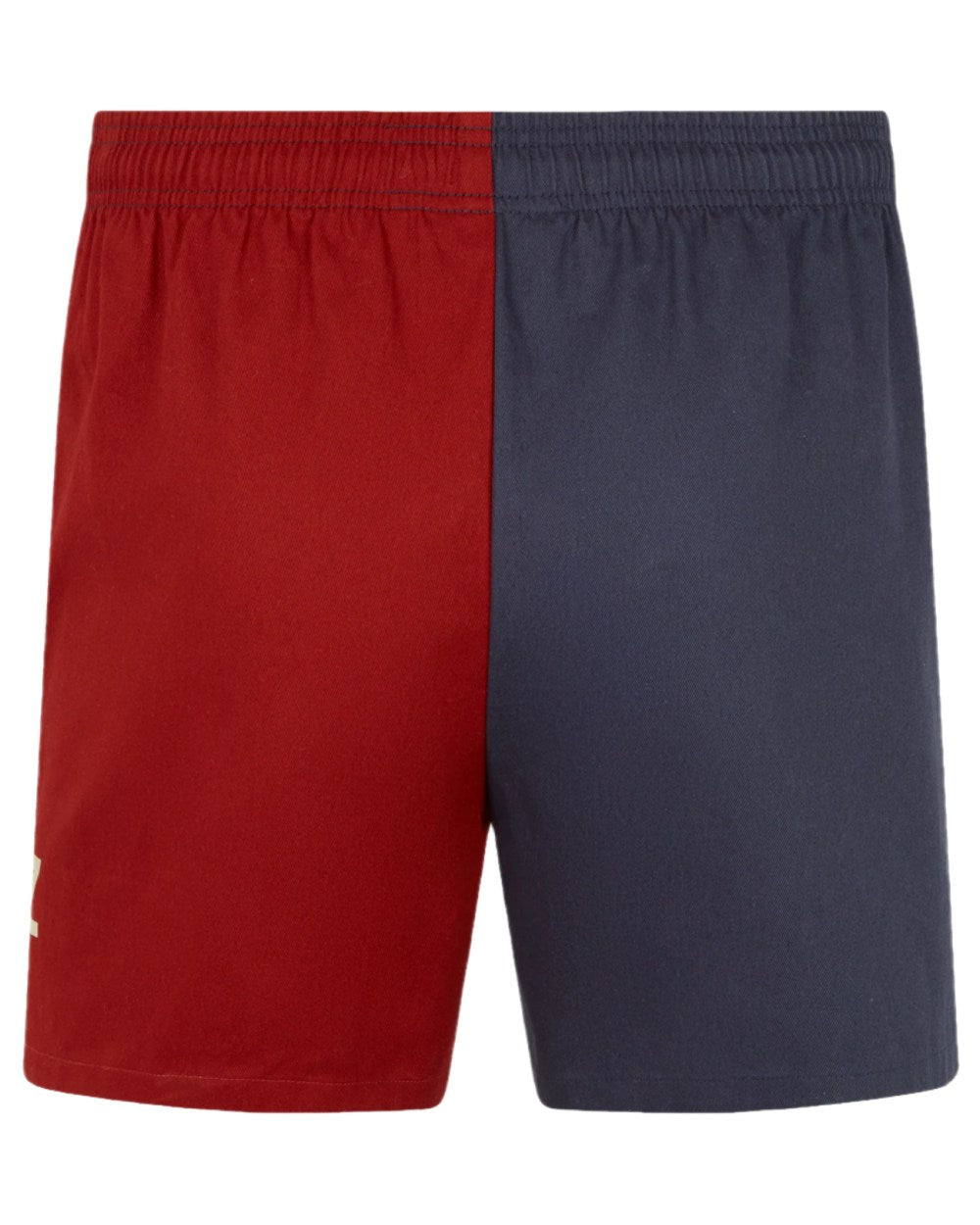 Navy Multi coloured Ridgeline Backslider Shorts on white background