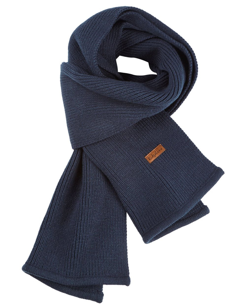 Tarn coloured Ridgeline Baltic Bobble Hat & Scarf Set on white background