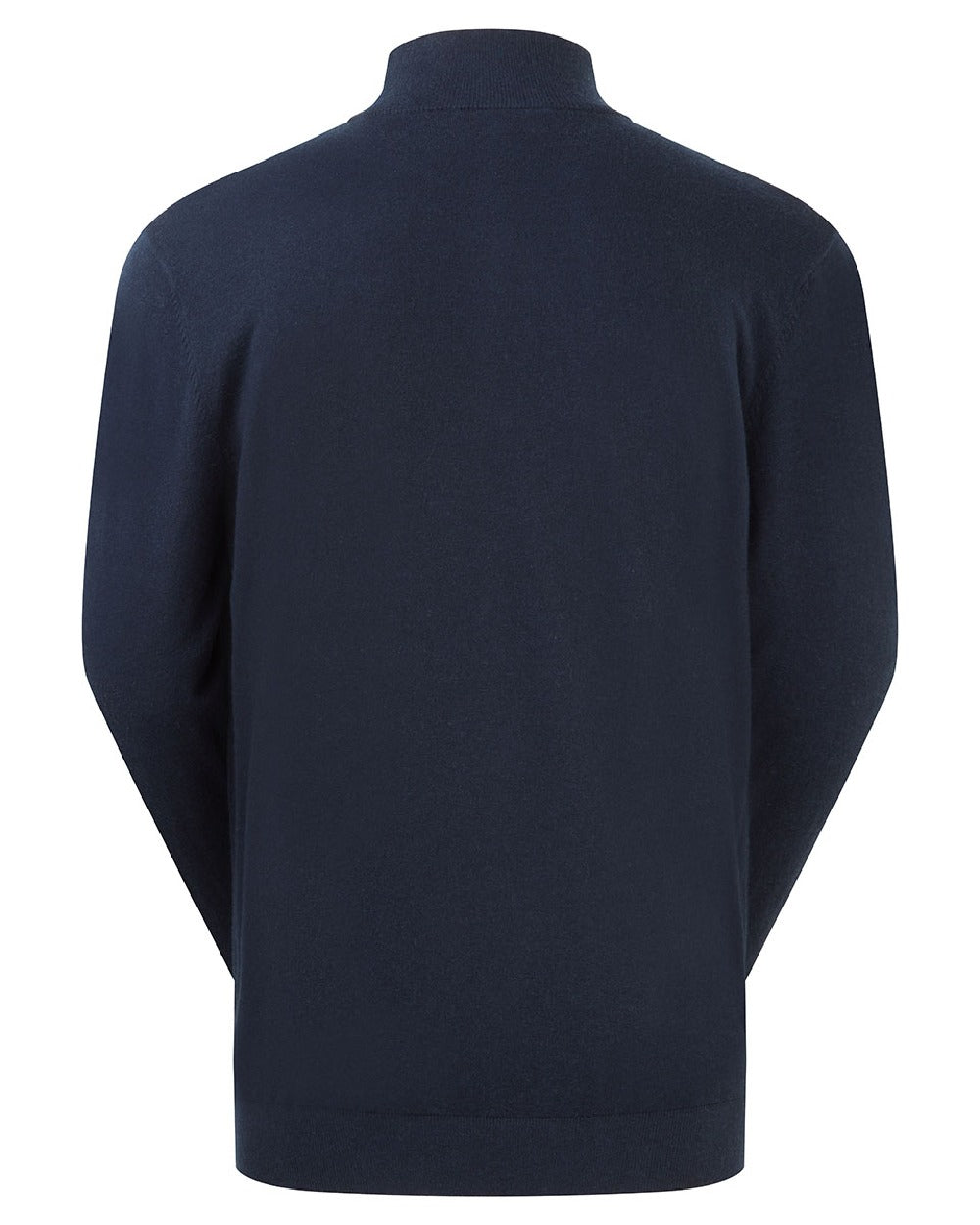 Navy coloured Ridgeline Hartland 1/4 Zip Pullover on white background