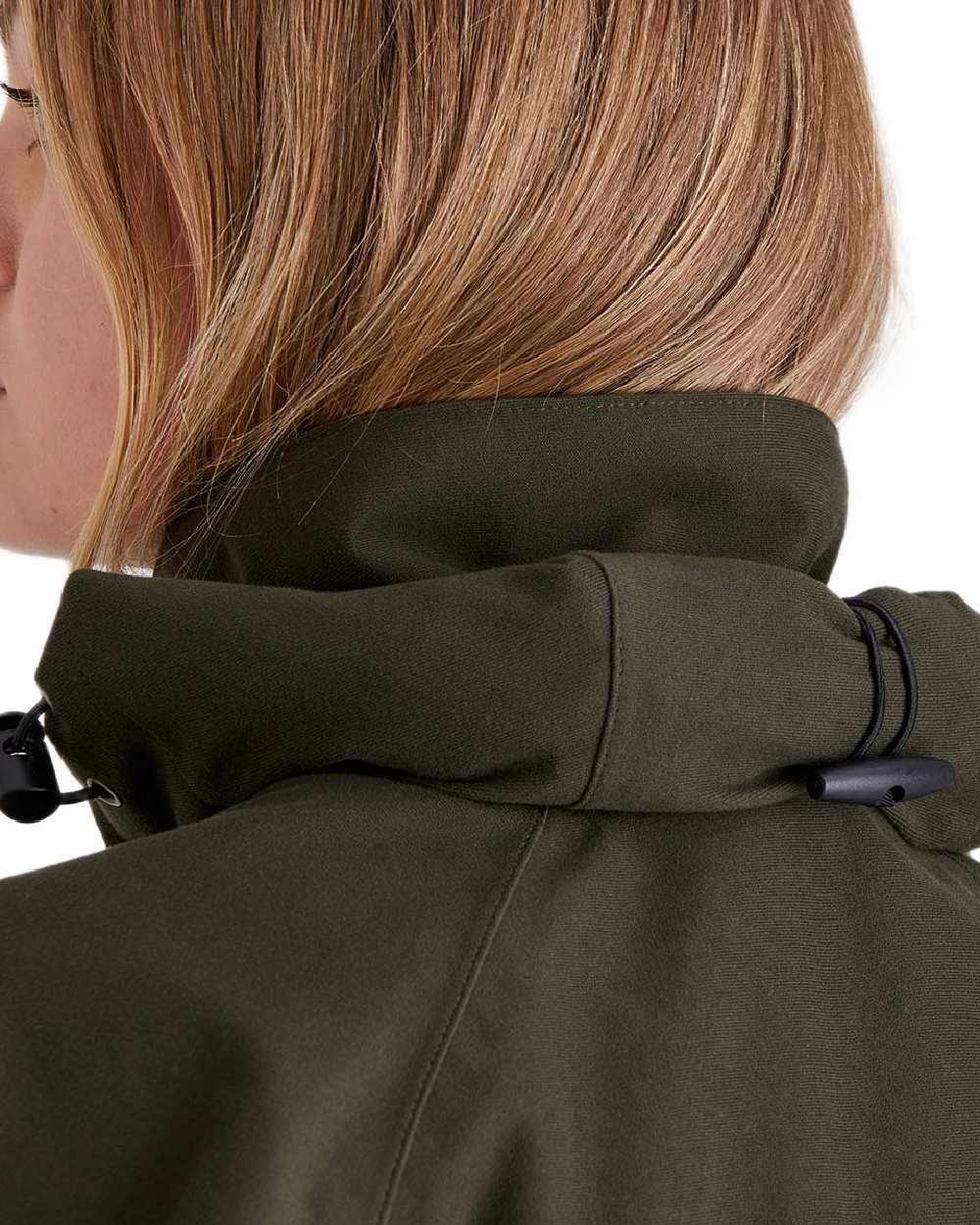 Deep Forest Coloured Ridgeline Ladies Monsoon Classic Jacket on white background