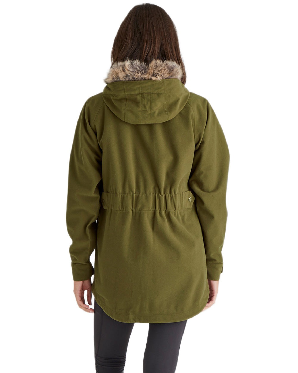 Teak Coloured Ridgeline Ladies Monsoon Nordic Jacket on white background