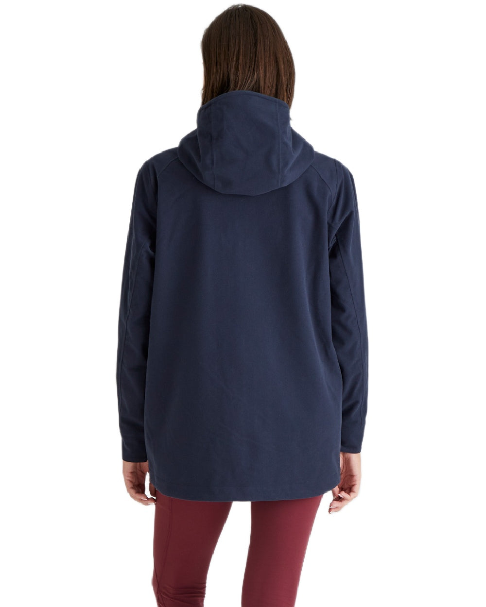 Navy coloured Ridgeline Womens Rhea Jacket on white background