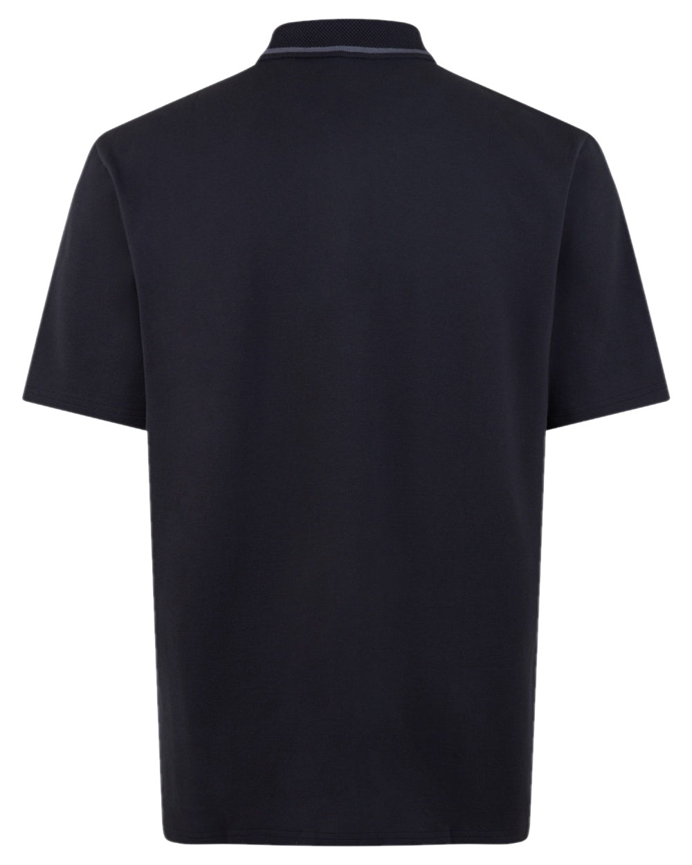 Navy Coloured Ridgeline Mens Kilworth Polo Shirt on white background