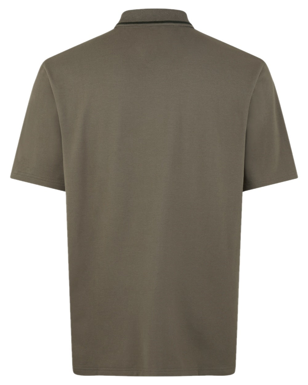 Olive Coloured Ridgeline Mens Kilworth Polo Shirt on white background