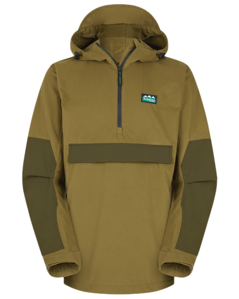 Teak Coloured Ridgeline Mens Pintail Ghillie Smock on white background