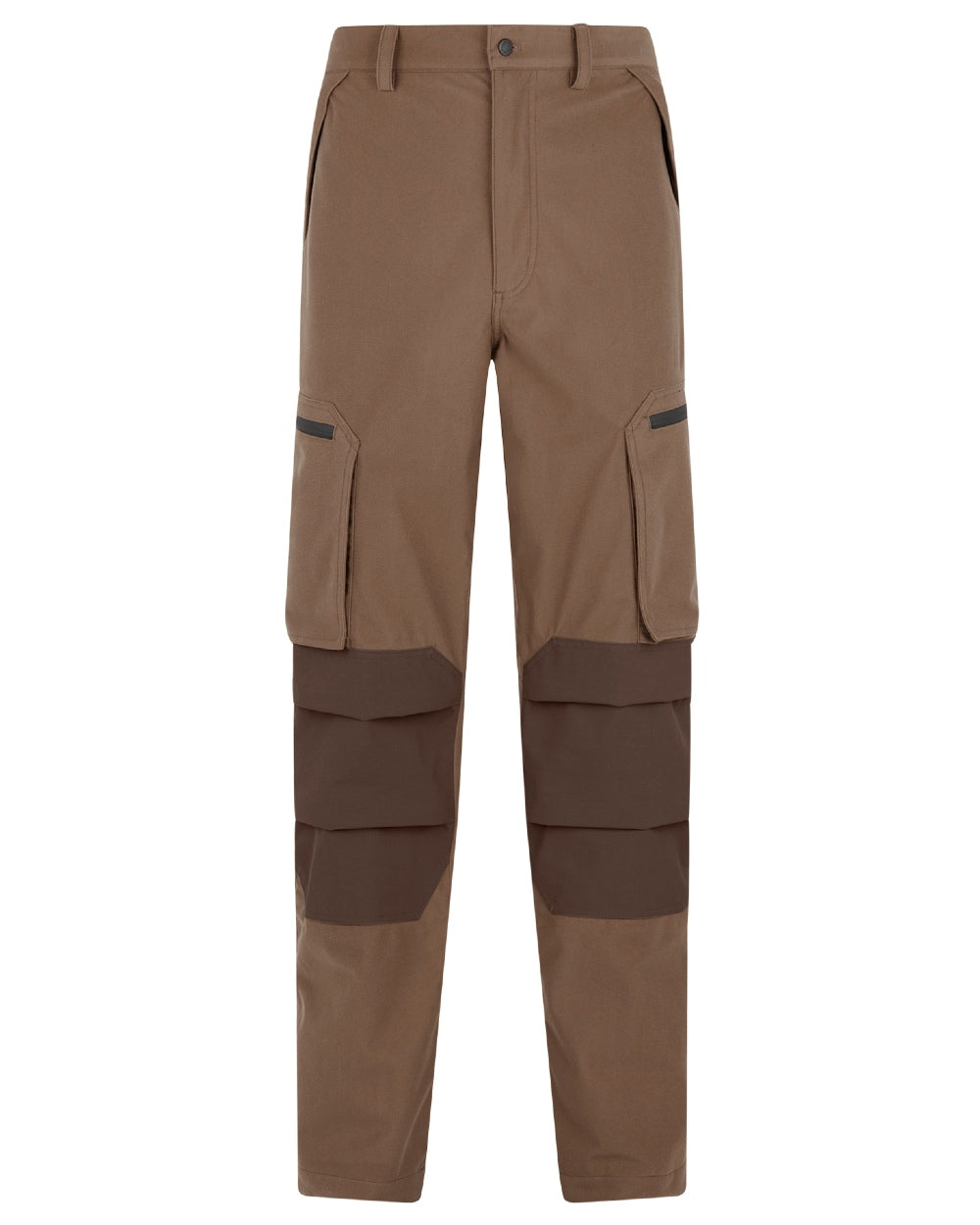 Bark coloured Ridgeline Mens Pintail Ghillie Trousers on white background