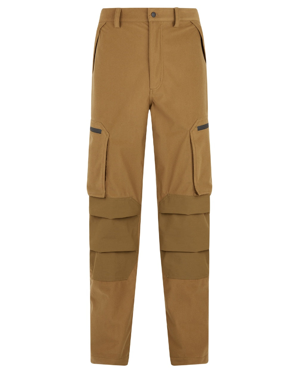 Teak coloured Ridgeline Mens Pintail Ghillie Trousers on white background