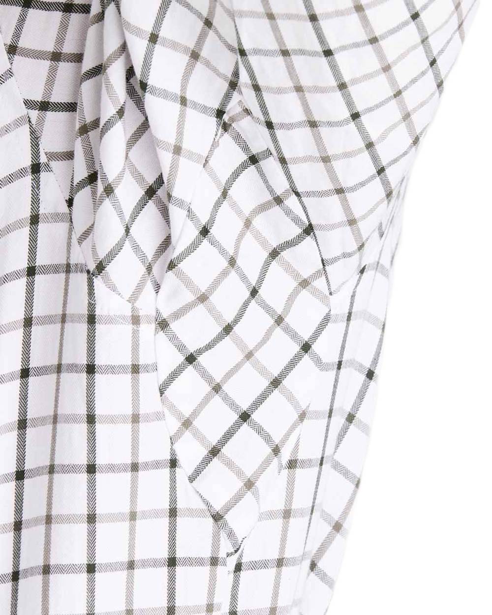 Deep Forest coloured Ridgeline Mens Sedgebrook Shirt on white background