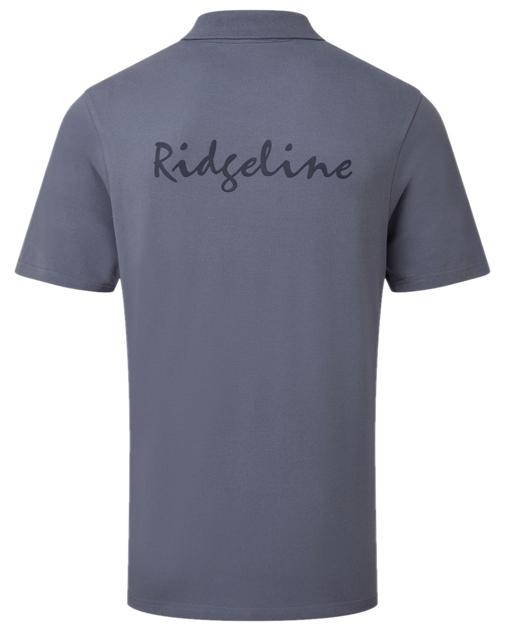 Storm Coloured Ridgeline Mens Signature Polo Shirt on white background