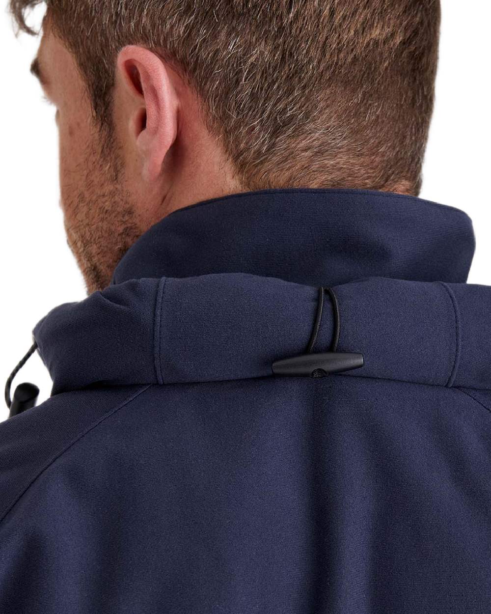 Navy Coloured Ridgeline Monsoon Classic Waterproof Smock on white background