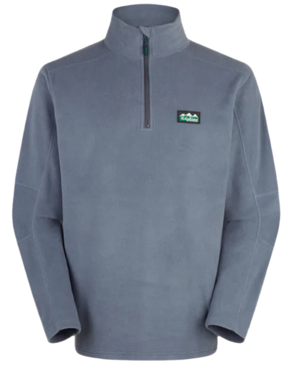 Storm Coloured Ridgeline Narvik Fleece on white background