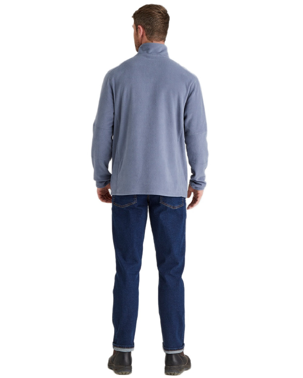 Storm Coloured Ridgeline Narvik Fleece on white background