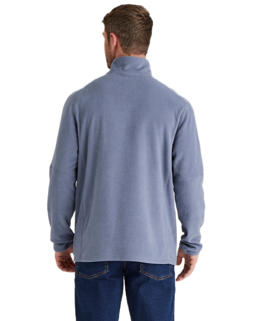 Storm Coloured Ridgeline Narvik Fleece on white background