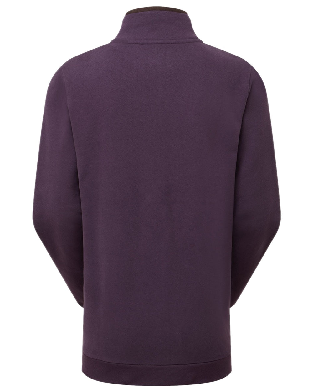 Nightshade Coloured Ridgeline Womens Brancaster Quarter Zip Top on white background