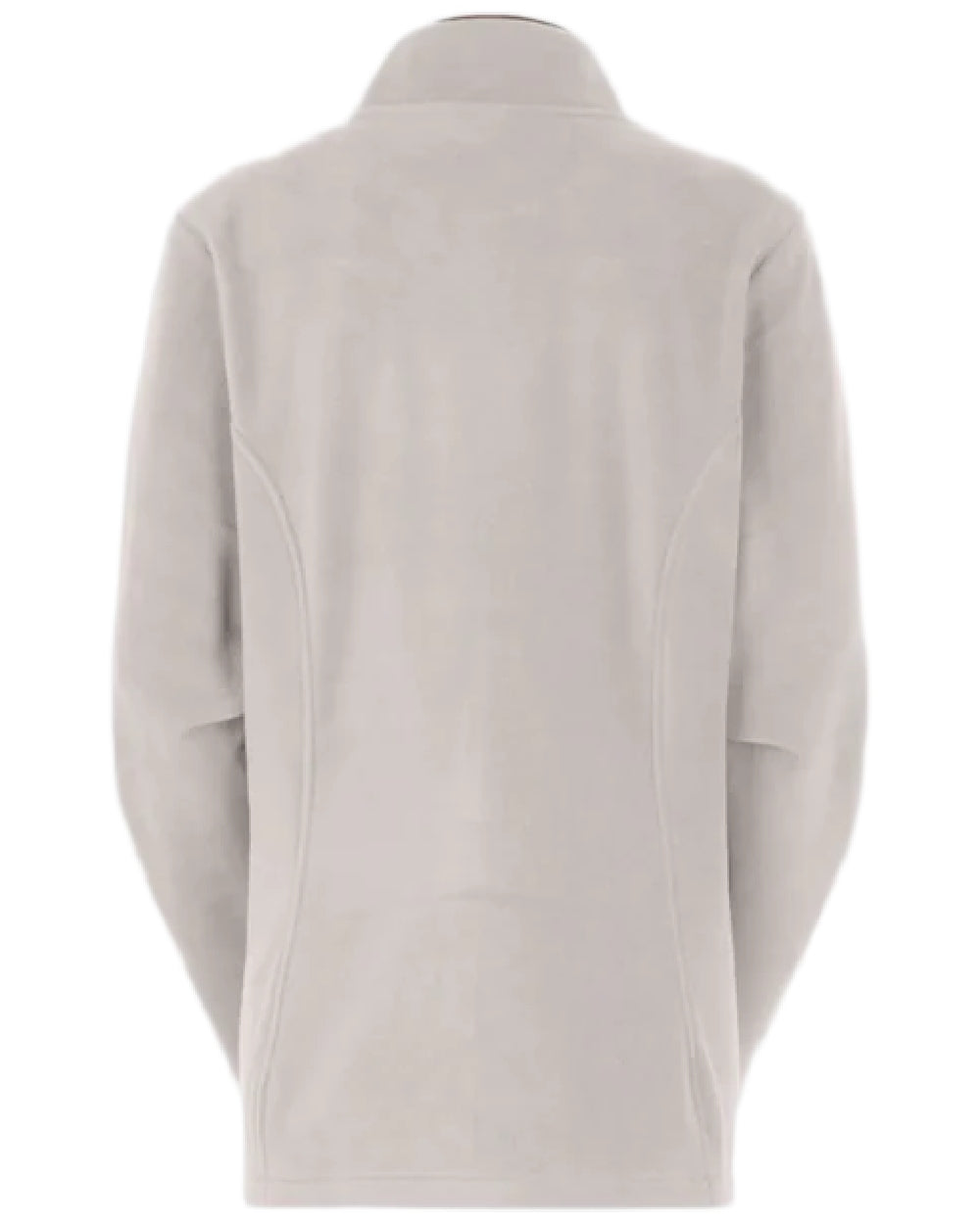 Stone Coloured Ridgeline Womens Brenna Fleece Jacket on white background