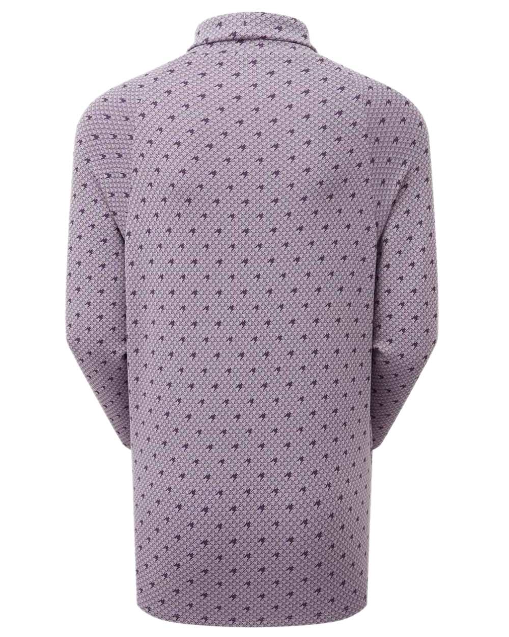 Lilac Print Coloured Ridgeline Womens Kelmarsh Top on white background