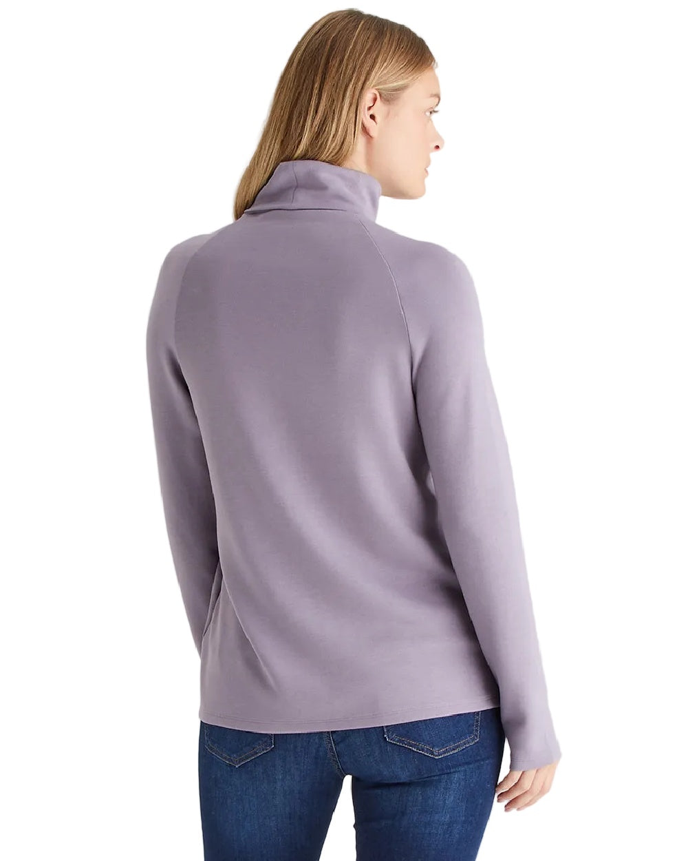 Lilac Coloured Ridgeline Womens Kelmarsh Top on white background