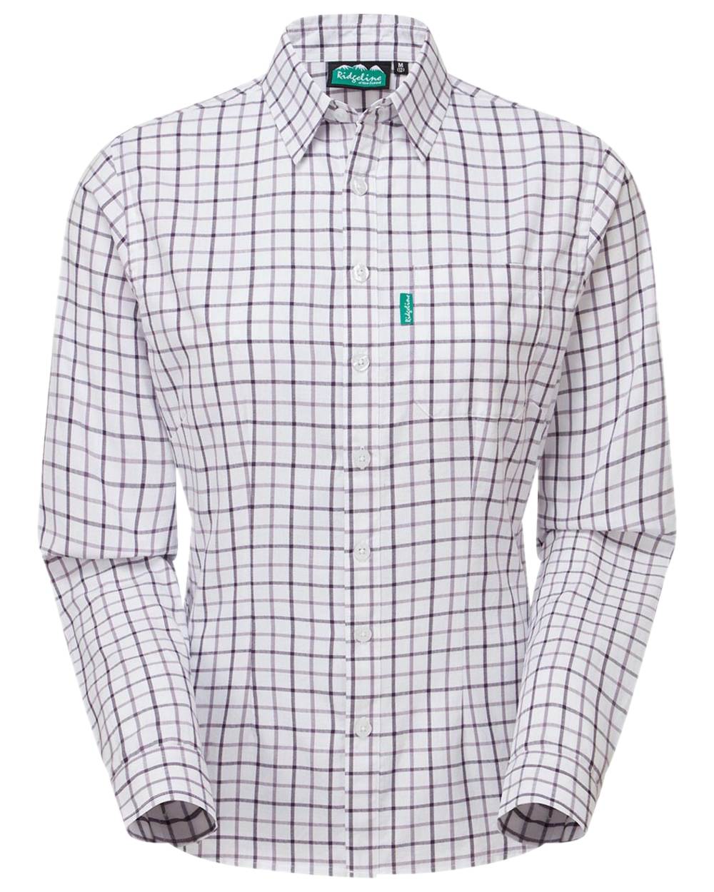 Nightshade Lilac Coloured Ridgeline Womens Sedgebrook Shirt on white background