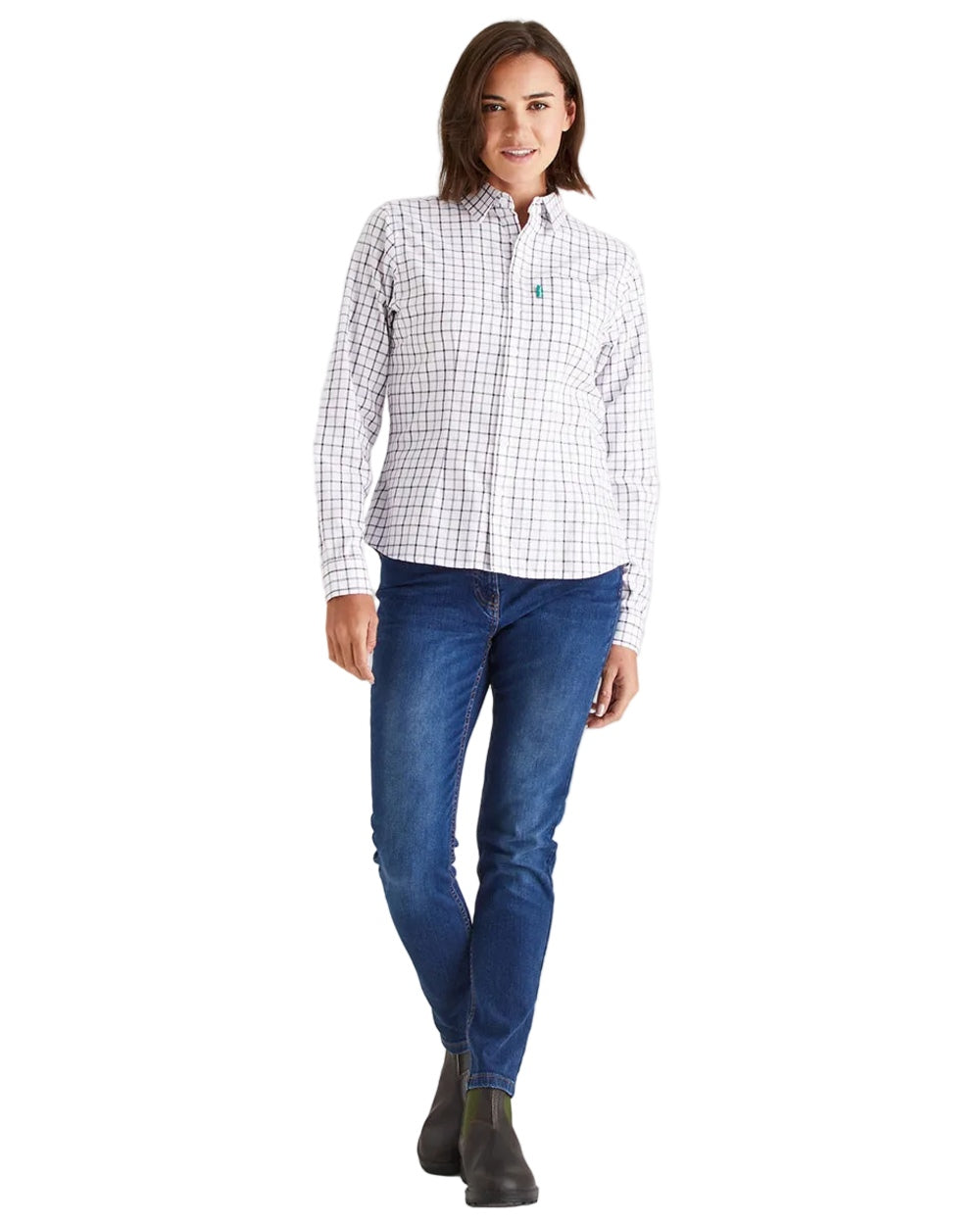 Nightshade Lilac Coloured Ridgeline Womens Sedgebrook Shirt on white background