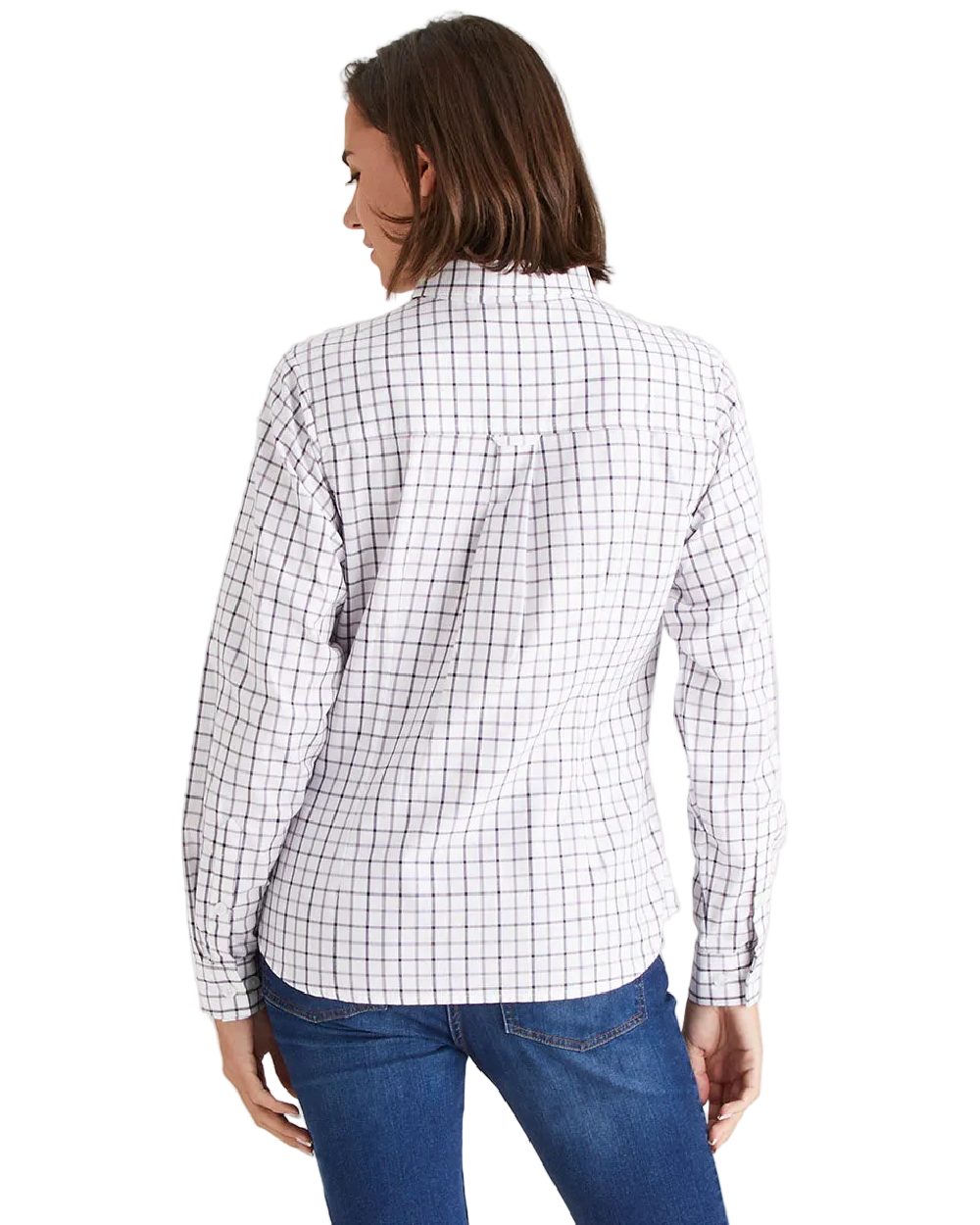 Nightshade Lilac Coloured Ridgeline Womens Sedgebrook Shirt on white background