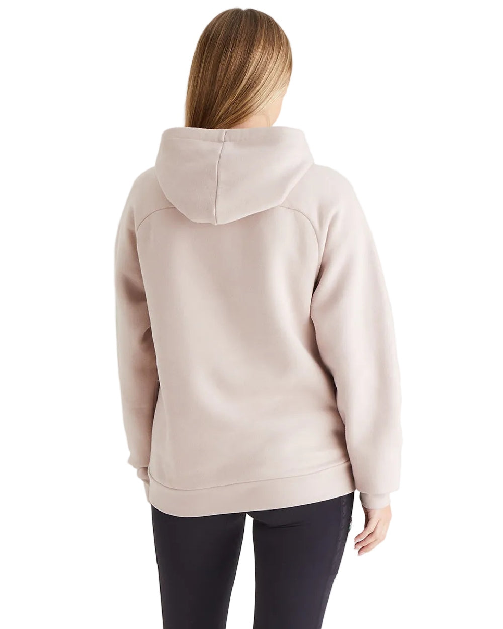 Blush Coloured Ridgeline Womens Signature Hoodie on white background