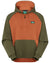 Autumnal coloured Ridgeline Kindred Hoodie on white background #colour_autumnal