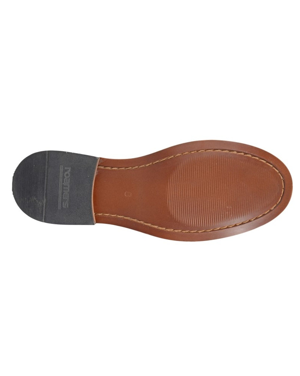 Black coloured Roamers Mens Hi-Shine Saddle Loafers on white background