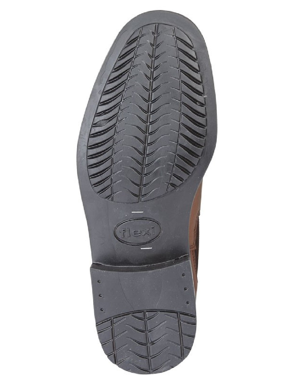 Brown coloured Roamers Mens Leather Gusset Boots on white background